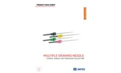 Blood Collection Needle Datasheet