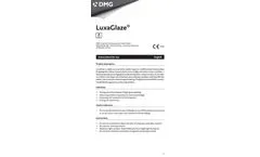 LuxaGlaze - Light-Cured Varnish - Brochure