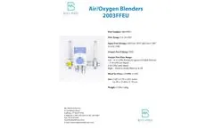 Bio-Med - Model 2003FFEU - Neonatal Blender - Brochure
