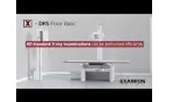 Floor-Mounted X-Ray System Consisting of Bucky Table and Wall Stand X-DRS Floor Basic - Video
