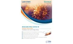 Biocard - Model Pro - Covid- 19 Rapid Antigen Kit - Brochure