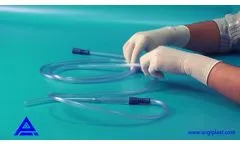 Yankauer Suction Set Manufacturer, Exporter, and Supplier | Angiplast Pvt. Ltd - Video