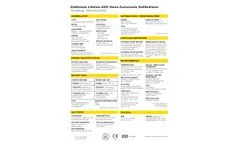 Defibtech Lifeline - Model AED - Semi-Automatic Defibrillator - Brochure