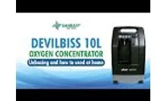 Unboxing & How to Use Devilbiss 10 Liter Oxygen Concentrator - Sanrai Shop - Video