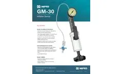 Nipro GM-30 Inflation Device Brochure