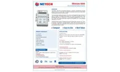 Netech - Model MiniSim 1000 - ECG Arrhythmia Simulator - Brochure