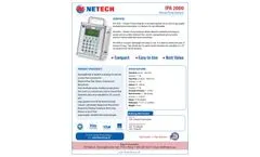 Netech - Model IPA 2000 - Infusion Pump Analyzers - Brochure