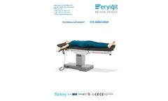 Str Series Operating??Tables - Brochure