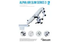 Alpha Slim - Model 3 - Dental Microscope - Manual