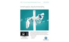 Konica - Model KDR Primary - Digital Radiography U-Arm System - Brochure