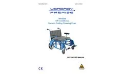 Folding Bariatric Chair MR4588 - Manual
