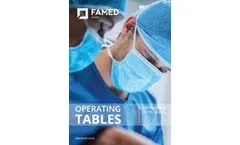 Famed Operating Table Brochure