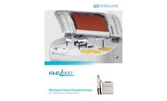 Carolina - Model CLC800 - Chemistry Analyzer - Brochure