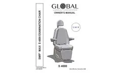 Premium - Model MAXI 4000 - ENT Exam Chair - Manual