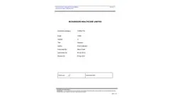 Rocialle - Model RML102-803 - Colposcopy Pack - Brochure