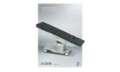 Lojer Scandia - Model SC440 Prime - Operating Table - Brochure