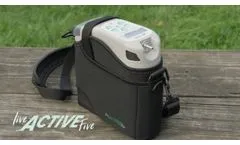 Live Active Five - Portable Oxygen Concentrator | Precision Medical - Video