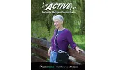 Live Active Five - Model PM4155EB - Portable Oxygen Concentrators- Brochure