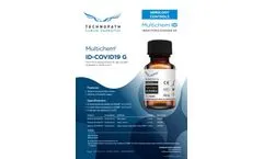 Multichem ID - Model COVID19 G - Unasssayed Third-Party Quality Control for Antibodies Brochure