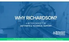 Why Choose Richardson for Parts & Technical Support? - Video