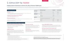 SOPHiA DDM for TSO500 - Datasheet
