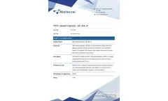 Matexcel - Model NAT-L001 - TRITC-labeled Alginate, 100-300 cP - Brochure