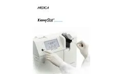 Medica - Model EasyStat - Blood Gas Analyzers - Brochure