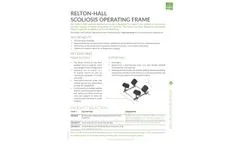 Surgmed - Relton-Hall Scoliosis Operating Frame - Brochure