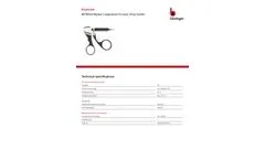 MITHRAS - Model 82460306 - Ring Handle Bipolar Coagulation Forceps Brochure