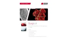 Surgicoll - Fully Resorbable Sponge - Brochure