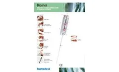 Biomedical - Model Bioshot New - Disposable Needle for Biopsy On Soft Tissue - Datasheet