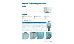 Intco - Model IG25SN - General Isolation Gown - Brochure