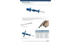 Vigeo - Model Myelo Slim - Bone and Bone Marrow Biopsy Device Datasheet