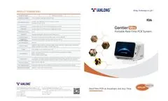 Tianlong - Model Gentier Mini - Portable Real-time PCR System - Datasheet