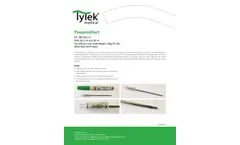 PneumoDart - Decompression Needle for Treating a Tension Pneumothorax Injury - Brochure