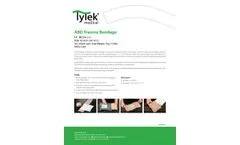 Tytek - Model - Abdominal Trauma Bandage for Abdominal and Large Extremity Wounds - Brochure