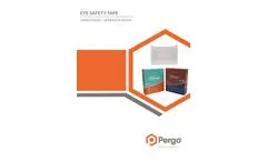 Pergo - Model 05TD0012 - Eye Safety Tape - Brochure