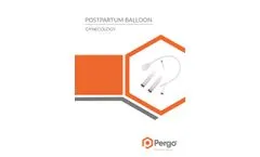 Pergo - Model 05TD0206 - Post Partum Balloon - Brochure
