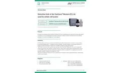Detection limit of the FastGene Western ECL kit used for whole-cell lysates - Technical Note