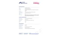 Adiponectin - Specification