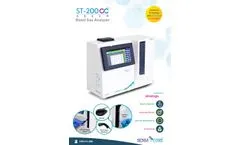 Sensa Core - Model ST-200 CC ABGEM - Blood Gas Analyzer - Brochure