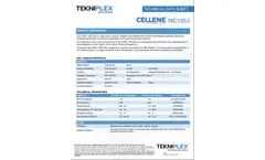 Cellene - Model MC1053 - Thermoplastic Elastomer Compounds - Datasheet