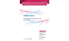 Vimed - Model CAR 3 - Telemedicine Communication Hub for Ambulance - Brochure