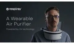 Respiray Wearable Air Purifier - Revolutionary Virus Protection - Vieo