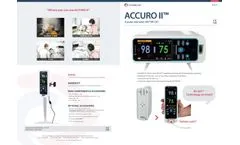 Charmcare - Model ACCURO II - Pulse Oximeter ON THE GO Brochure