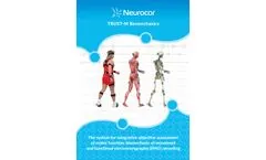 Neurocor - Trust-M Biomechanics Sensor Brochure