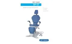 Optomic - Model OP-S7 - ENT Chair - Brochure