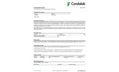 Condalab - Model 1211 - Acetamide Broth Dehydrated Culture Media - Brochure