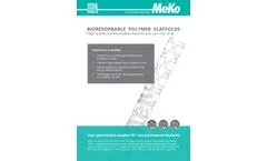 MeKo - Bioresorbable Polymer Scaffolds Stent - Brochure
