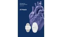 AT-Patch - Wearable ECG Monitor - Brochure
